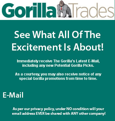 Gorilla Trades stock pick emails