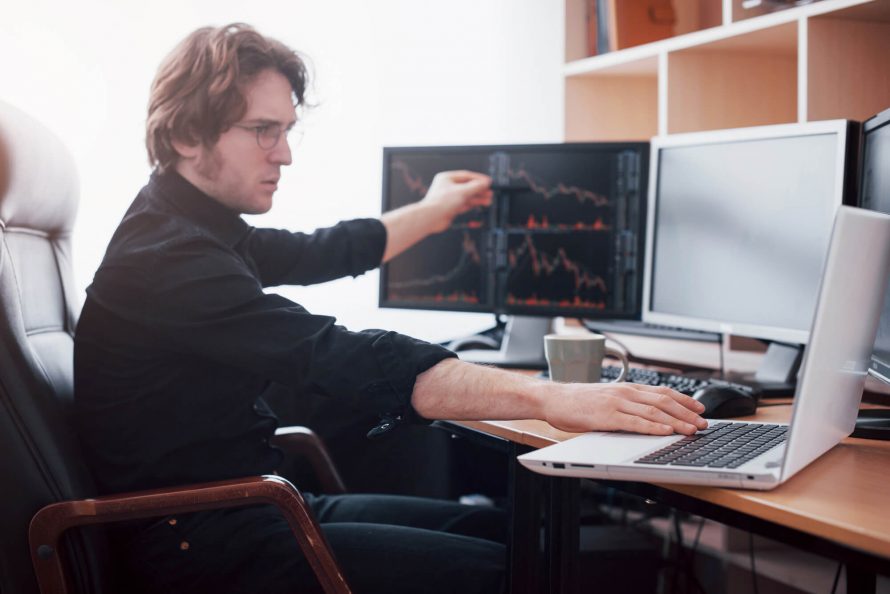 man-stock-market