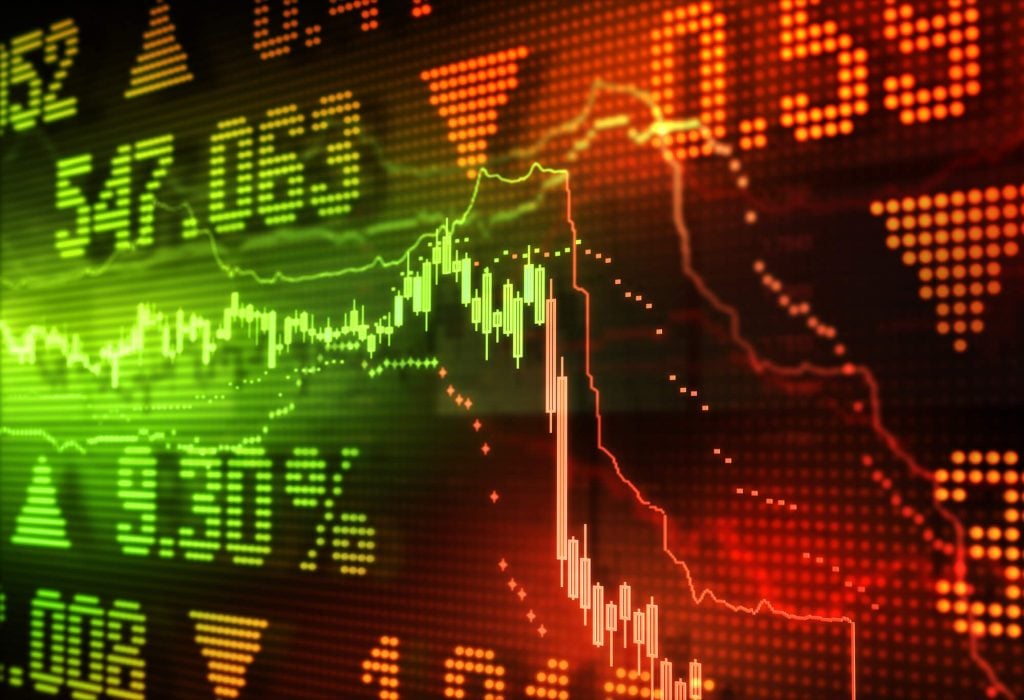 chart stock market crash 