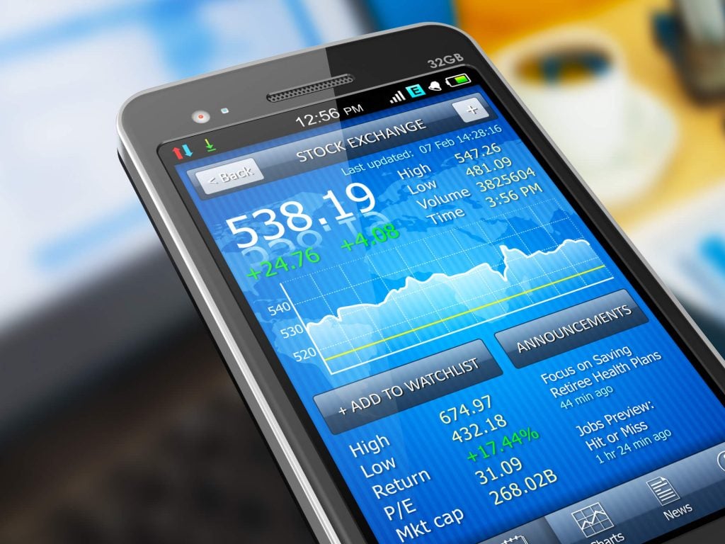 phone stock market