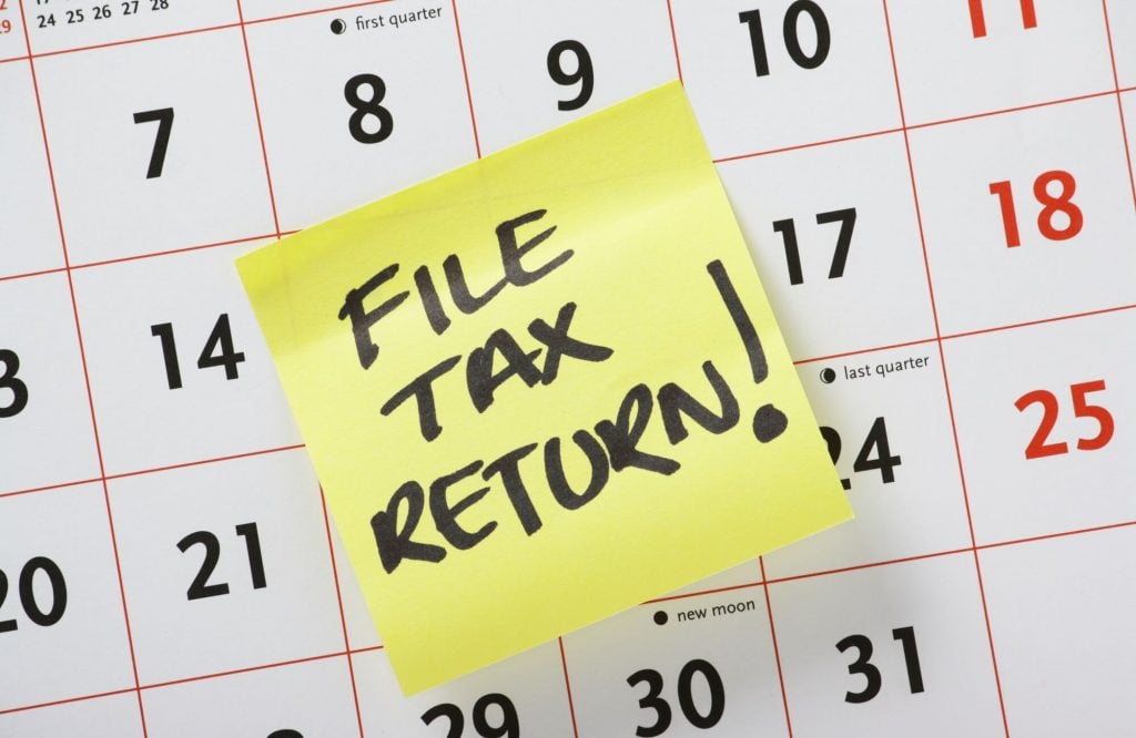 filing taxes